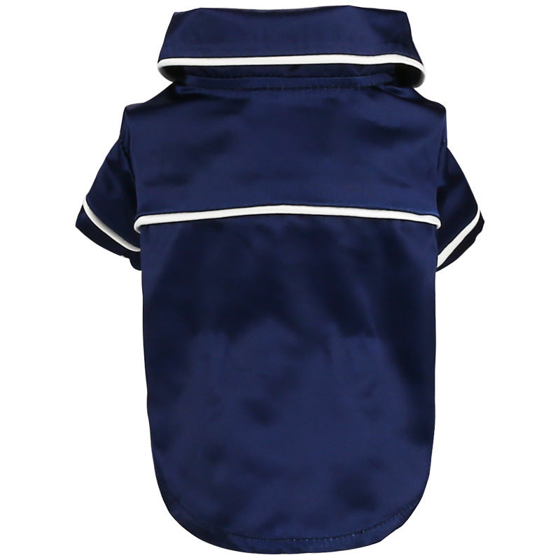 HKM-957587 Cozy Cotton Dog Pajamas and Bathrobe for Comfort and Relaxation