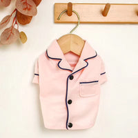 HKM-957587 Cozy Cotton Dog Pajamas and Bathrobe for Comfort and Relaxation