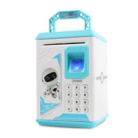 HKM-957651 Electronic Fingerprint Piggy Bank Toy for Kids - Safe Box Banking Fun