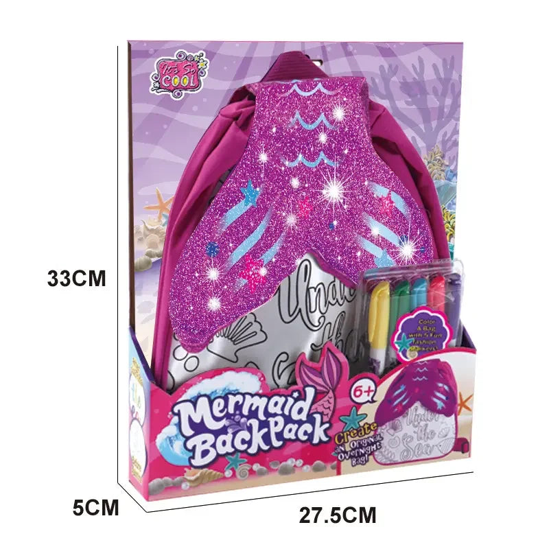 HKM-957779 Colorful Painting Drawing Backpack for Kids - Educational Art Set for Ages 2 to 13