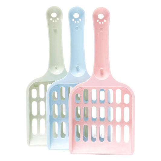 HKM-957907 Plastic Cat Litter Shovel in Various Colors - Compact Cleaning Tool for Cats