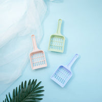 HKM-957907 Plastic Cat Litter Shovel in Various Colors - Compact Cleaning Tool for Cats