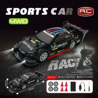 HKM-957971 Four Wheel Drive 15km/h Remote Control Drift Car with LED Lights and Adjustable Accelerator
