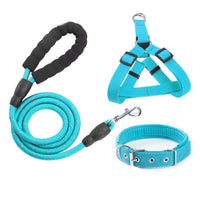 HKM-957971 Reflective EVA Pet Dog Leash and Collar Set - Fashionable and Simple Design in Multiple Colors