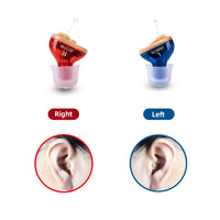 HKM-958035 Q10 Adjustable Mini Hearing Aids for Enhanced Sound Amplification, Wireless and Discreet Design
