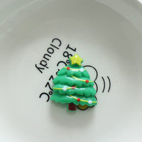 HKM-958099 DIY Christmas Ornament Accessories Set – Snowman, Elk, Santa & Holiday-themed Hairpins