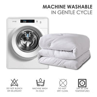 HKM-958291 Brushed Polyester Single Quilt - Soft Microfiber Filling for All-Season Comfort