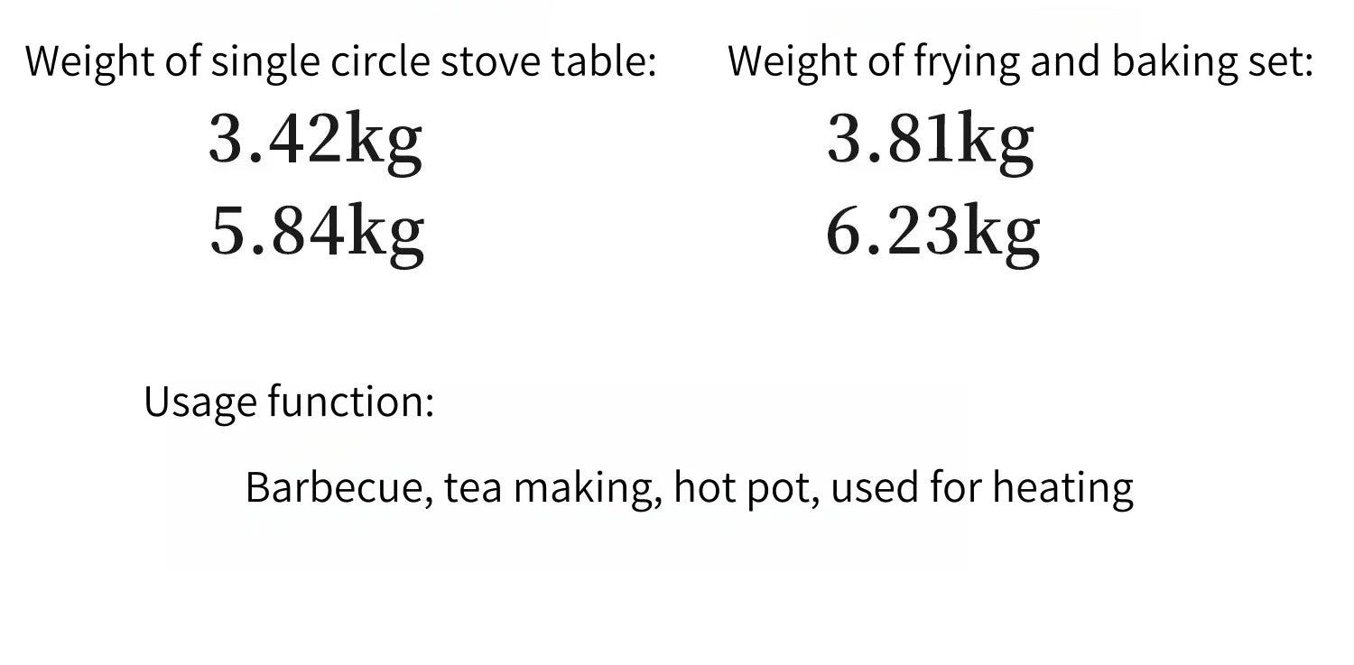 KTX-958483 Outdoor Charcoal BBQ Grill Stove for Indoor and Outdoor Use with Smokeless Cooking Feature