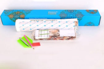 KTX-958803 Two Parrots 5D Diamond Painting Kit - 30x30cm Round/Square Diamond Art for Home Décor