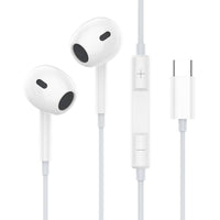 HKM-958867 Type-C Wired Semi-in-ear Stereo Earphones with Microphone