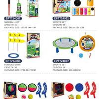 HKM-958931 Toss and Catch Suction Cup Ball Game for Kids, Ages 2-4, Outdoor Fun