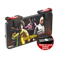 HKM-958995 Auxiliary Game Controller Buttons for Smartphones and Tablets - Durable ABS and Metal Design