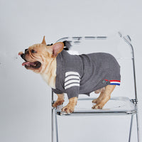 HKM-959379 Cozy Cotton Knit Dog Sweater for Small and Medium-sized Dogs