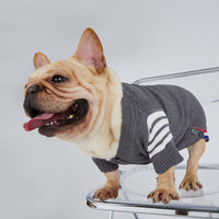 HKM-959379 Cozy Cotton Knit Dog Sweater for Small and Medium-sized Dogs