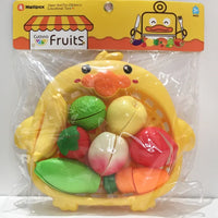 HKM-959379 Fruit and Vegetable Cutting Play Set for Kids - Educational Kitchen Toy for Ages 3 and Up