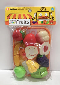 HKM-959379 Fruit and Vegetable Cutting Play Set for Kids - Educational Kitchen Toy for Ages 3 and Up