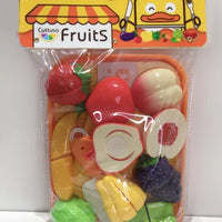 HKM-959379 Fruit and Vegetable Cutting Play Set for Kids - Educational Kitchen Toy for Ages 3 and Up