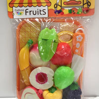 HKM-959379 Fruit and Vegetable Cutting Play Set for Kids - Educational Kitchen Toy for Ages 3 and Up
