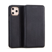 HKM-959379 Real Leather Flip Case Cover for Business Use - Slim and Stylish Design