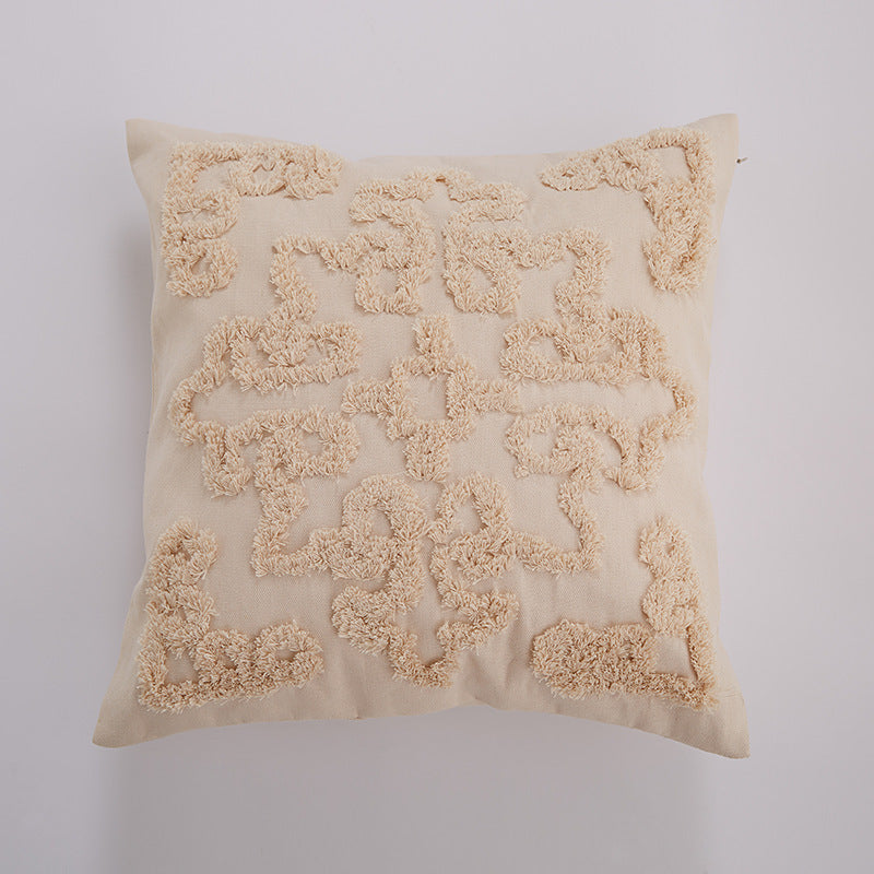 HKM-959443 Moroccan-Style Sofa Pillowcase in Southeast Asia Blend Material