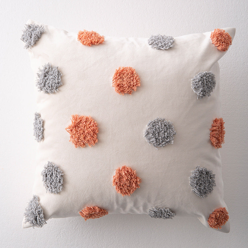 HKM-959443 Moroccan-Style Sofa Pillowcase in Southeast Asia Blend Material