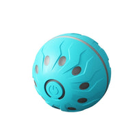 HKM-959571 Automatic Jumping Dog Ball - Sky Blue & Orange Red - Long Battery Life Pet Toy