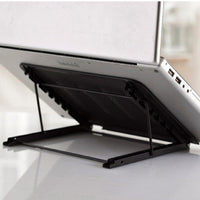 HKM-959635 Portable Foldable Laptop Stand with Non-Slip Baffle and Pads for Stability