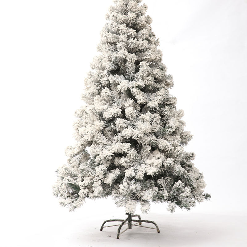 HKM-959891 Flocked Artificial Snow Christmas Tree Decoration - 60cm Ideal for Holiday Display