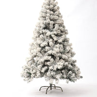 HKM-959891 Flocked Artificial Snow Christmas Tree Decoration - 60cm Ideal for Holiday Display