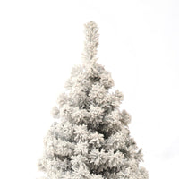 HKM-959891 Flocked Artificial Snow Christmas Tree Decoration - 60cm Ideal for Holiday Display