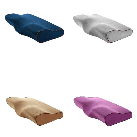 KTX-959955 Butterfly Wave Velvet Polyester Pillowcase - Available in Multiple Colors and Sizes