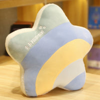 HKM-960083 Cute Cloud Rainbow Pillow Decorative Cushion for Office Chair Backrest