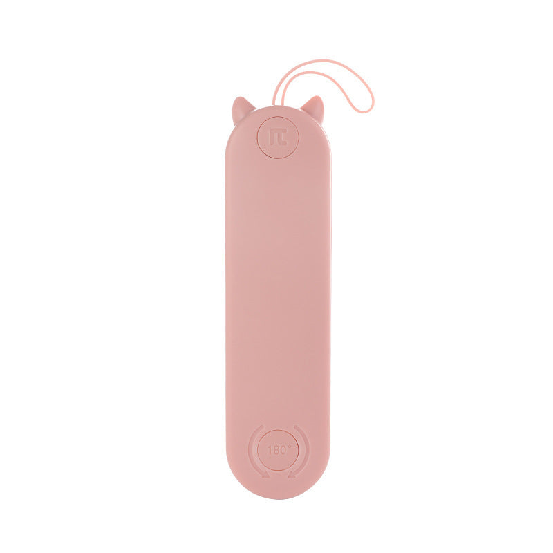 HKM-960211 Two-in-One Pet Grooming Comb for Cats and Dogs with Anti-Slip Handle and Iron Teeth; Long & Short Hair Removal Tool