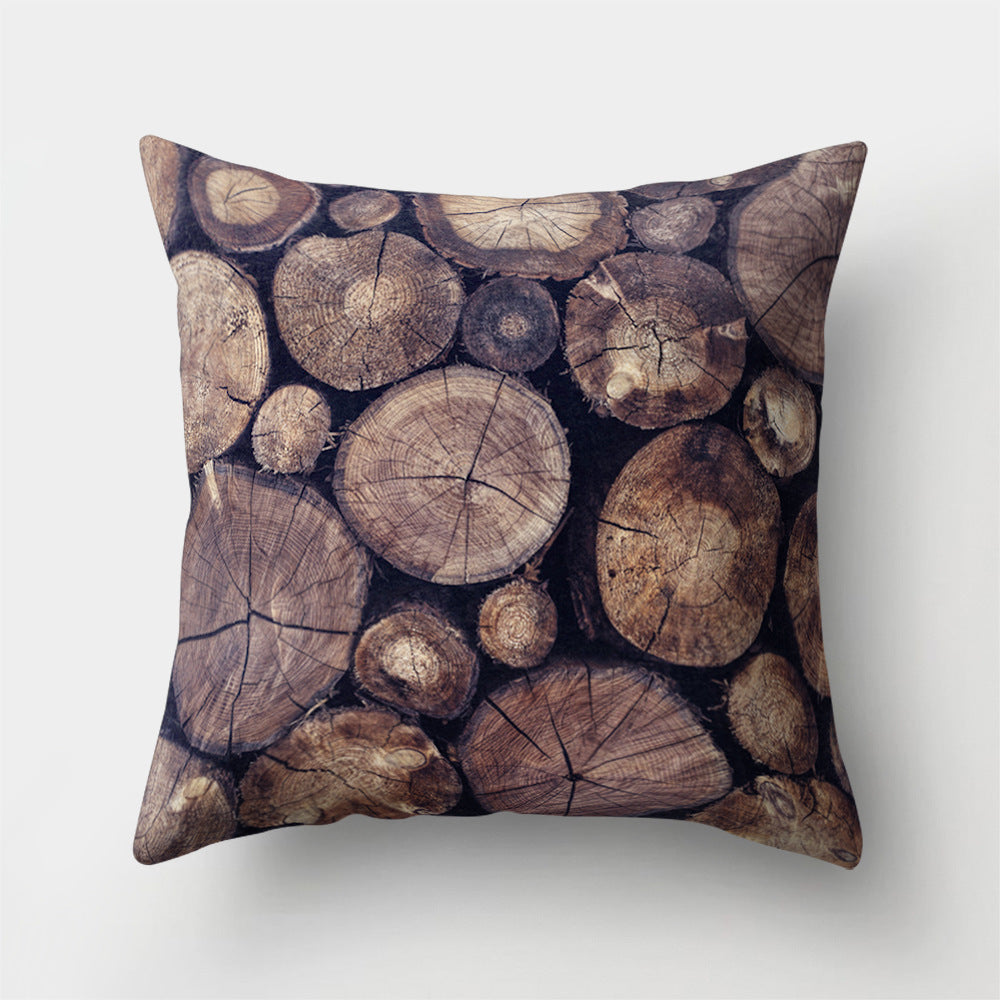 HKM-960403 Polyester Car Cushion Pillow Cover – 45x45 cm, Various Patterns Available