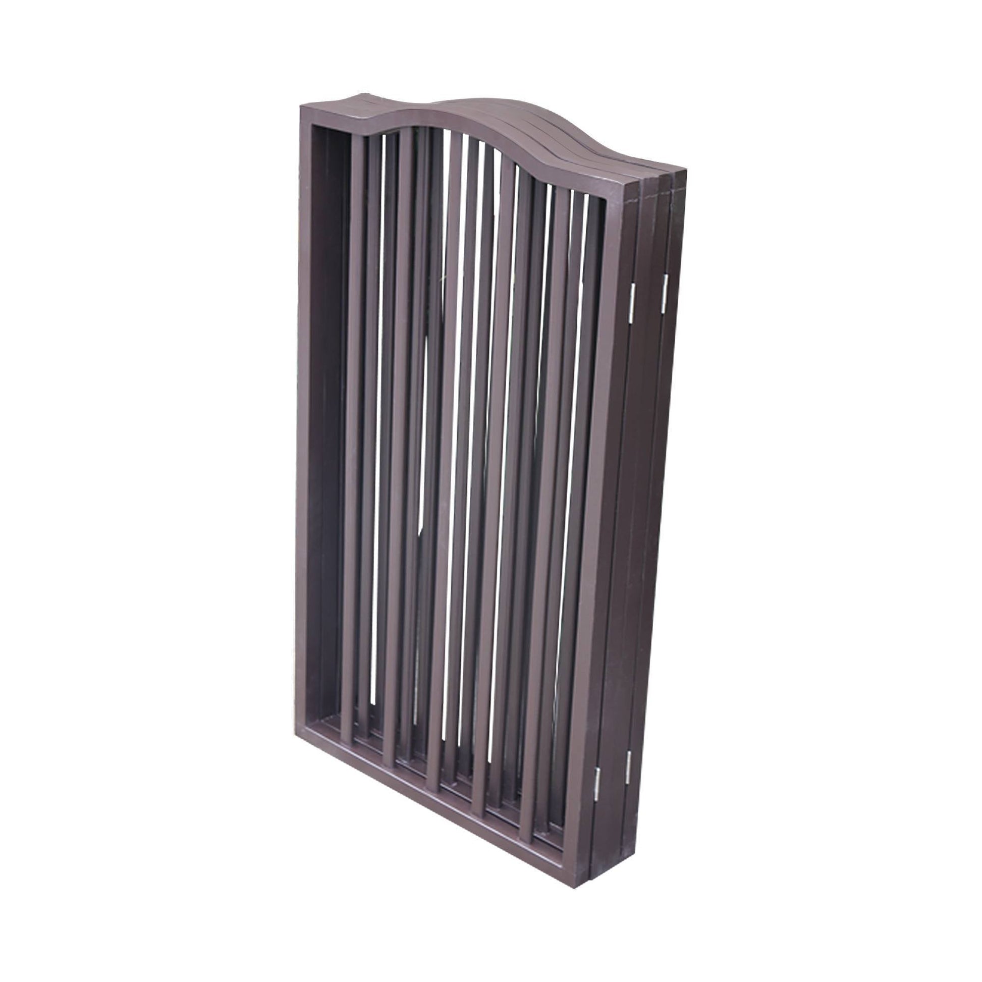 HKM-960467 Folding Wooden Pet Gate for Doorways and Stairs - Stylish and Easy to Use