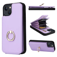 HKM-960531 Anti-Magnetic All-Inclusive PU Mobile Phone Case - Available in Multiple Colors for Various iPhone Models