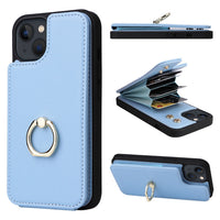 HKM-960531 Anti-Magnetic All-Inclusive PU Mobile Phone Case - Available in Multiple Colors for Various iPhone Models