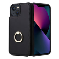 HKM-960531 Anti-Magnetic All-Inclusive PU Mobile Phone Case - Available in Multiple Colors for Various iPhone Models