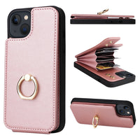 HKM-960531 Anti-Magnetic All-Inclusive PU Mobile Phone Case - Available in Multiple Colors for Various iPhone Models