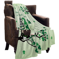 HKM-960595 Dwarf Gold Coin St. Patrick's Day Flannel Blanket - Multiple Sizes Available