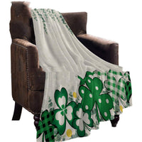 HKM-960595 Dwarf Gold Coin St. Patrick's Day Flannel Blanket - Multiple Sizes Available