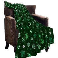 HKM-960595 Dwarf Gold Coin St. Patrick's Day Flannel Blanket - Multiple Sizes Available