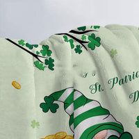 HKM-960595 Dwarf Gold Coin St. Patrick's Day Flannel Blanket - Multiple Sizes Available