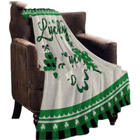 HKM-960595 Dwarf Gold Coin St. Patrick's Day Flannel Blanket - Multiple Sizes Available
