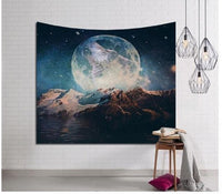 HKM-960979 Abstract Nordic Art Tapestry Beach Wall Hanging and Casual Cover Towel - Polyester, Multiple Sizes