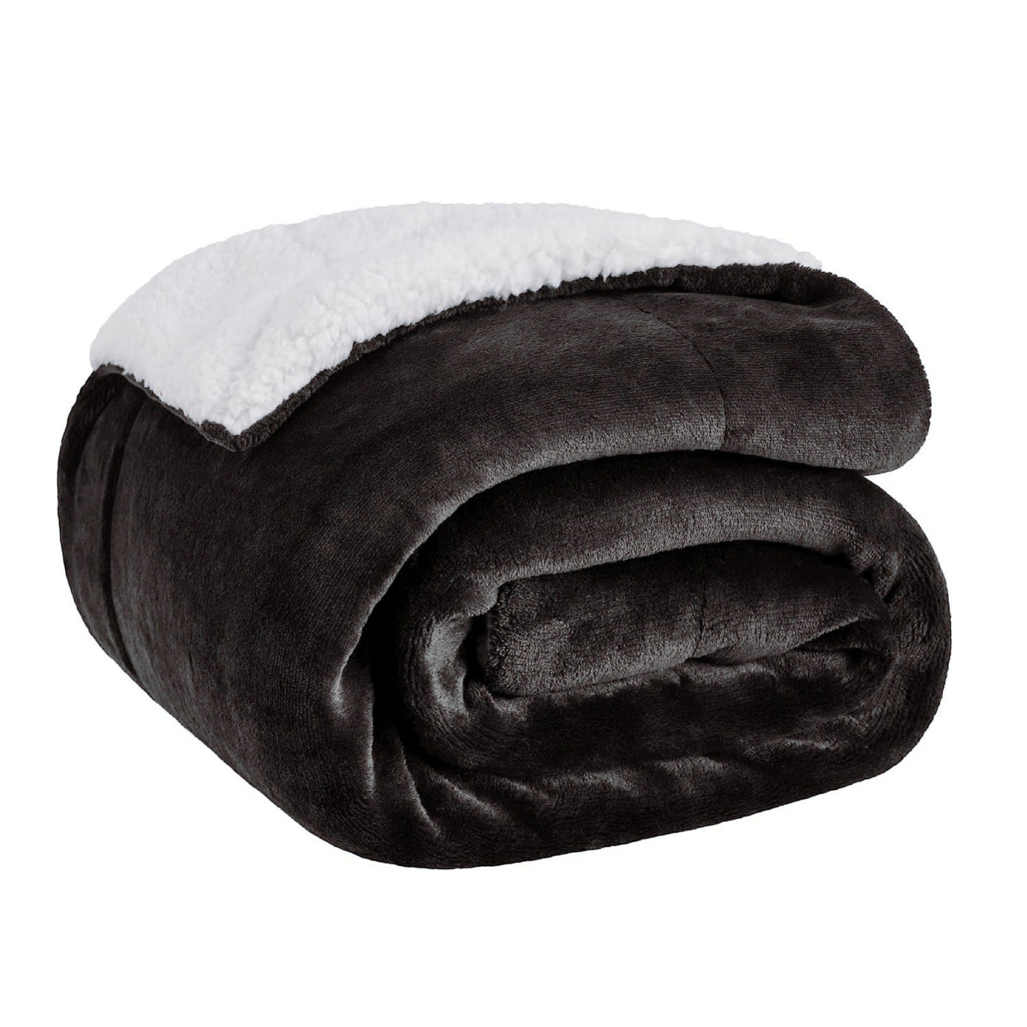 HKM-961107 Ultra Soft Plush Lamb Fleece Blanket - Thick, Warm, and Cozy for All Seasons, Multiple Colors Available