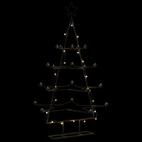 HKM-961235 Modern Black Metal Christmas Tree Frame - 75 cm Height for Festive Decor