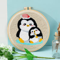 HKM-961427 Cartoon Anime Cross Stitch Kit - 11CT Cotton Cloth Home Decoration