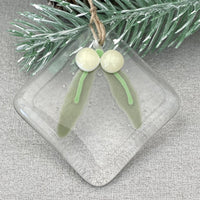 HKM-961555 Decorative Glass Christmas Tree Pendant - Available in Multiple Styles