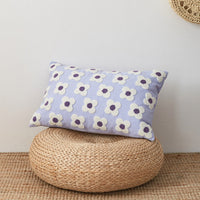 HKM-961555 Nordic Cotton Embroidered Pillowcase with Flower Design 30x50CM
